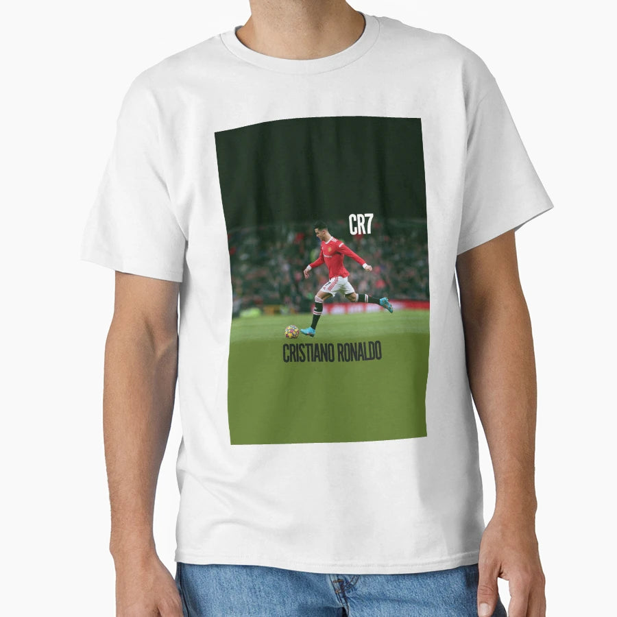 Cr7 United Manchester Red Ronaldo 7 T-Shirt - Graphic Print for Adults - T-Shirt, Sweatshirt, Hoodie