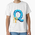 Q Is Question Mark T-Shirt - Novelty Apparel for Adults - T-Shirt, Sweatshirt, Hoodie