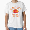 Kansas City Football T-Shirt - Aesthetic Graphic Men Women - T-Shirt, Sweatshirt, Hoodie