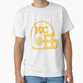 Chiefs Helmet Kc Kansas City T-Shirt - Custom Art Print for Adults - T-Shirt, Sweatshirt, Hoodie