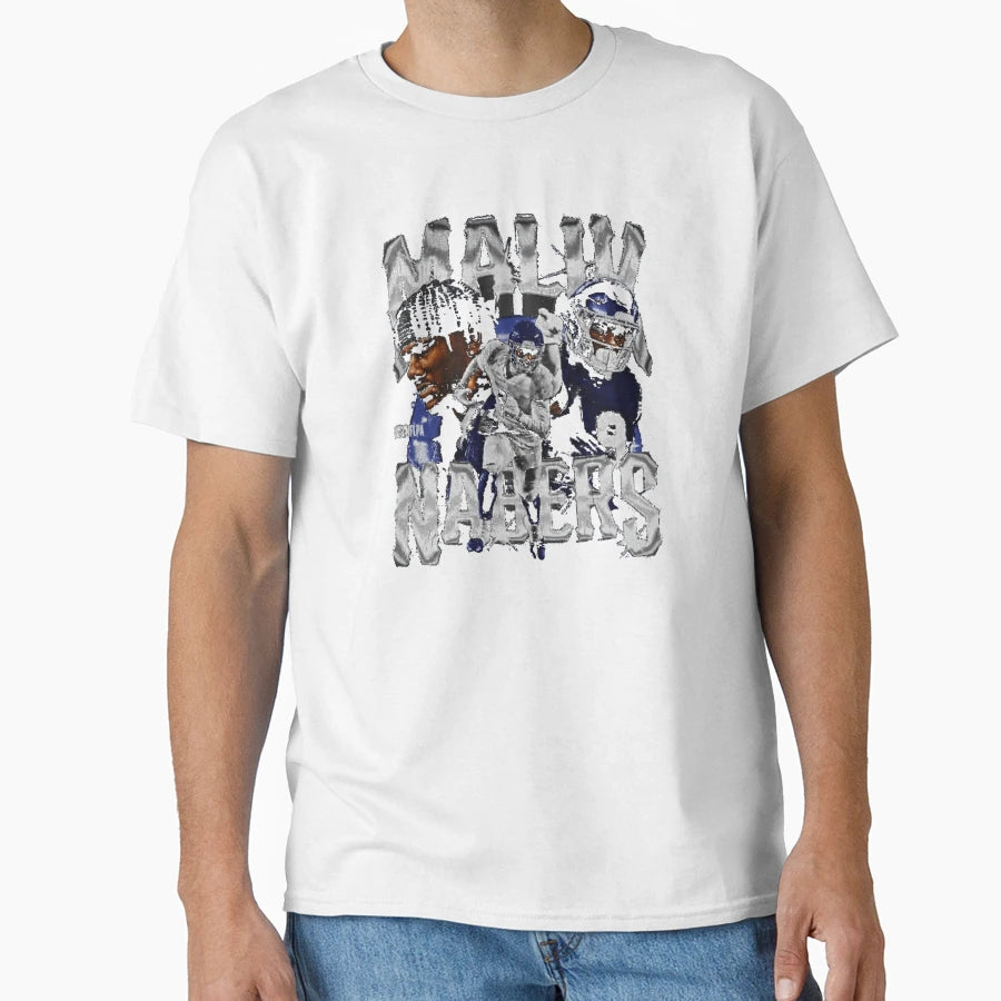 Malik Nabers New York G T-Shirt - Unique Graphic Unisex - T-Shirt, Sweatshirt, Hoodie