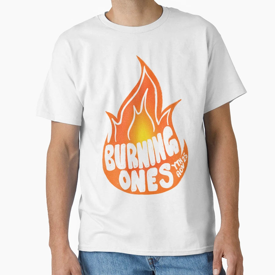 Ythadv Colour Burning Ones T-Shirt - Aesthetic Graphic Men Women - T-Shirt, Sweatshirt, Hoodie