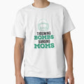 Throwing Bombs Banging Moms T-Shirt - Minimalist Print Men Women - T-Shirt, Sweatshirt, Hoodie