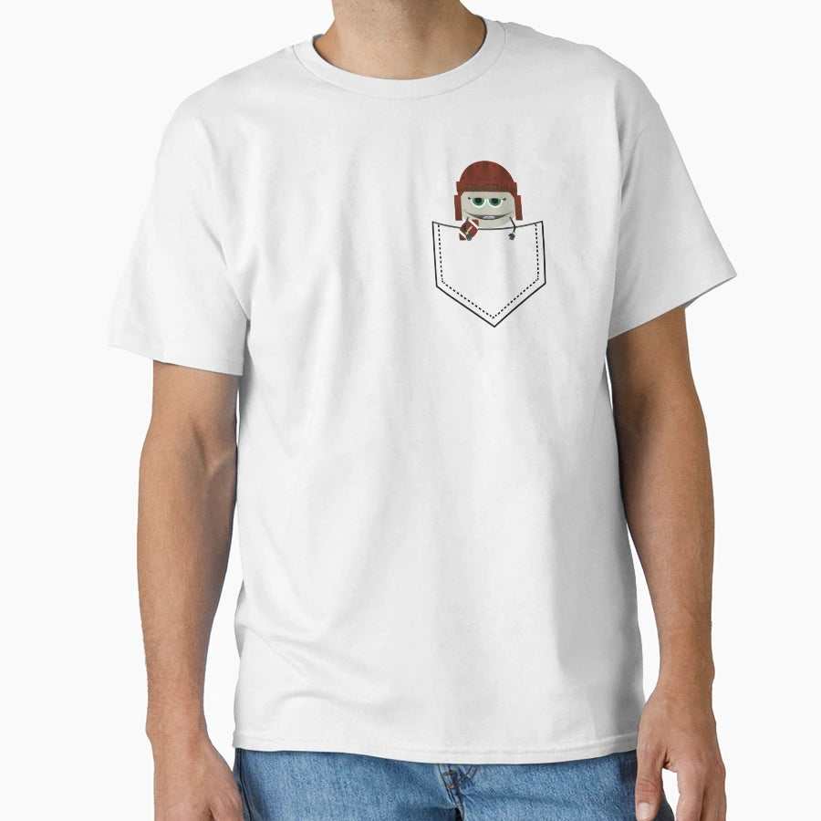 Rocky Pigskin Pocket Rock T-Shirt - Streetwear Style for Adults - T-Shirt, Sweatshirt, Hoodie