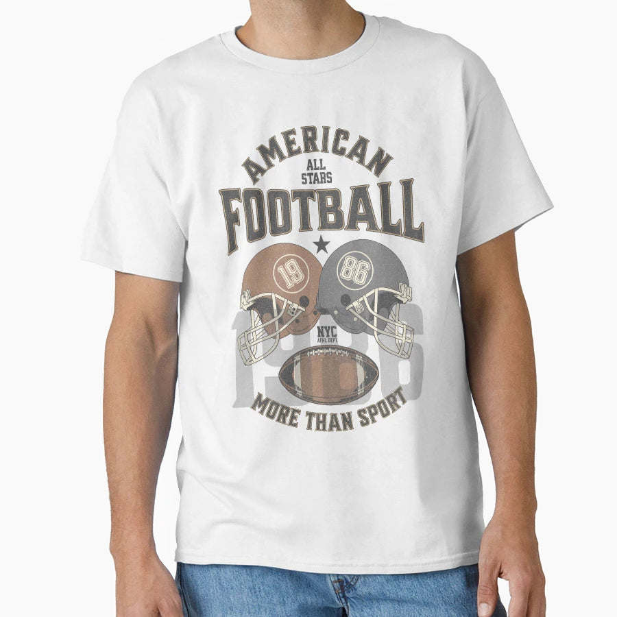 All Stars Nyc American Football 1986 T-Shirt - Custom Art Print Men Women - T-Shirt, Sweatshirt, Hoodie