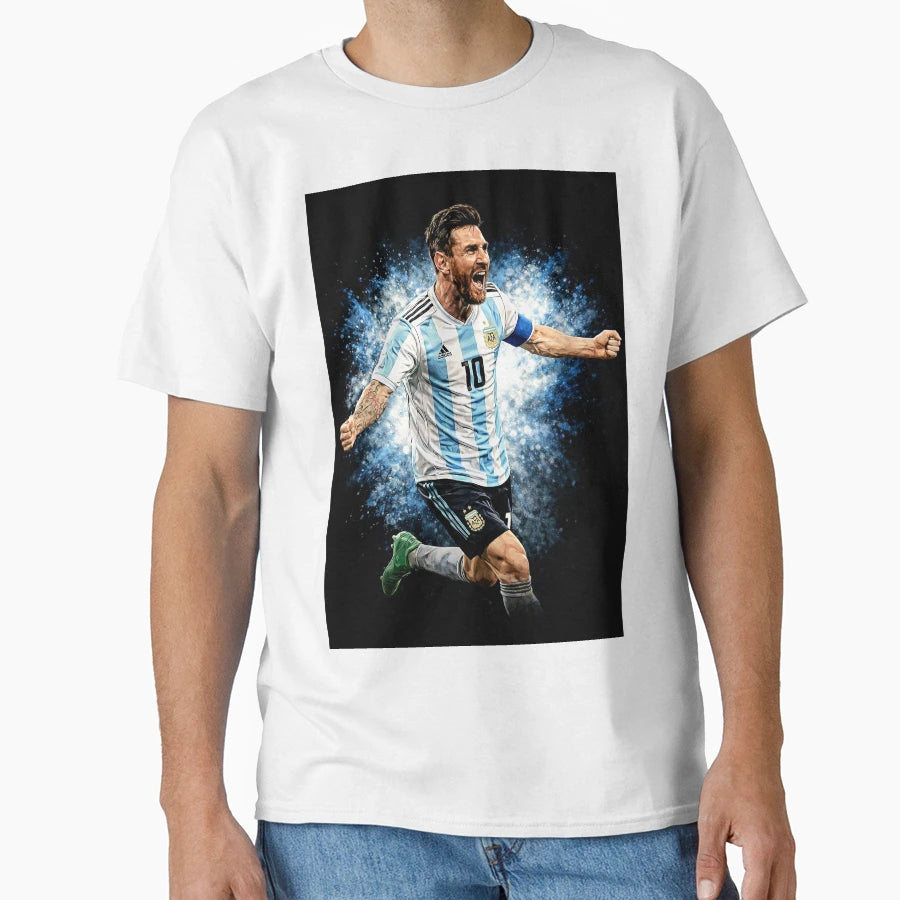 Messi Football Legend Pride T-Shirt - Unique Graphic for Adults - T-Shirt, Sweatshirt, Hoodie