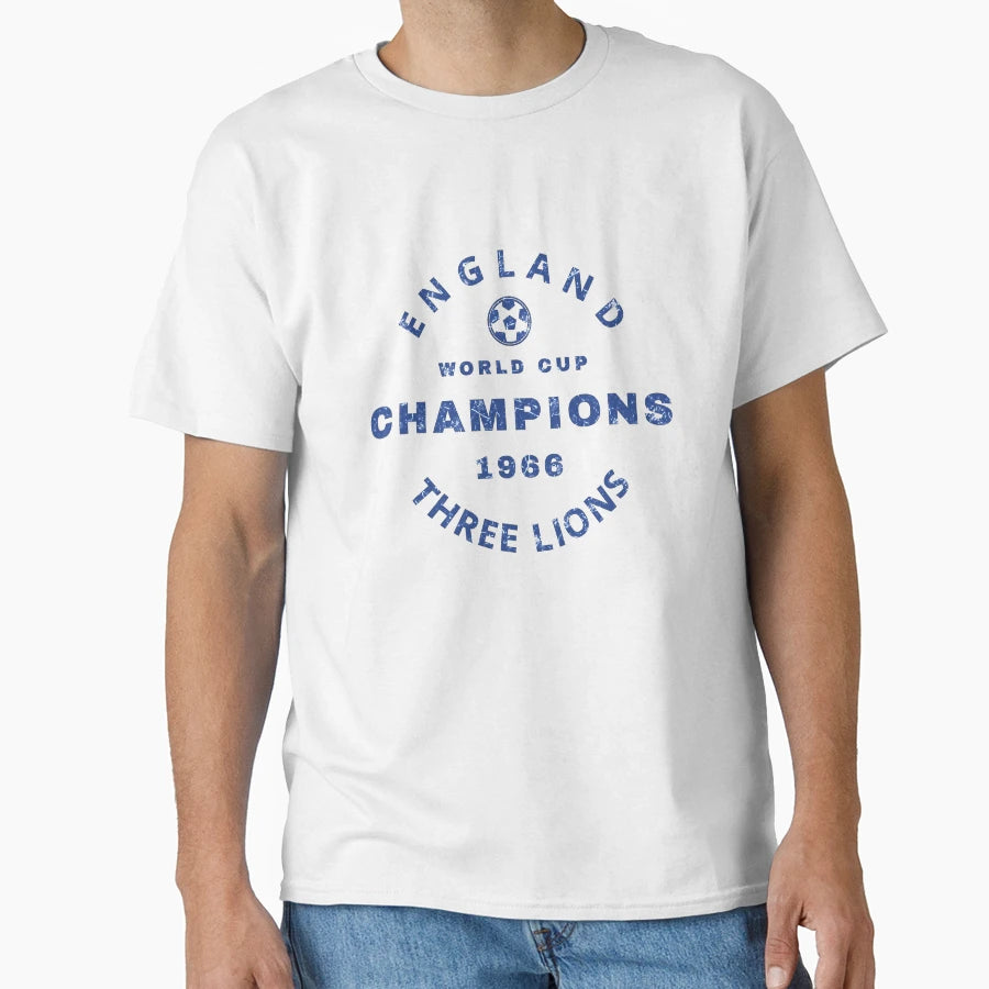 England World Cup Champions 1966 T-Shirt - Streetwear Style for Adults - T-Shirt, Sweatshirt, Hoodie