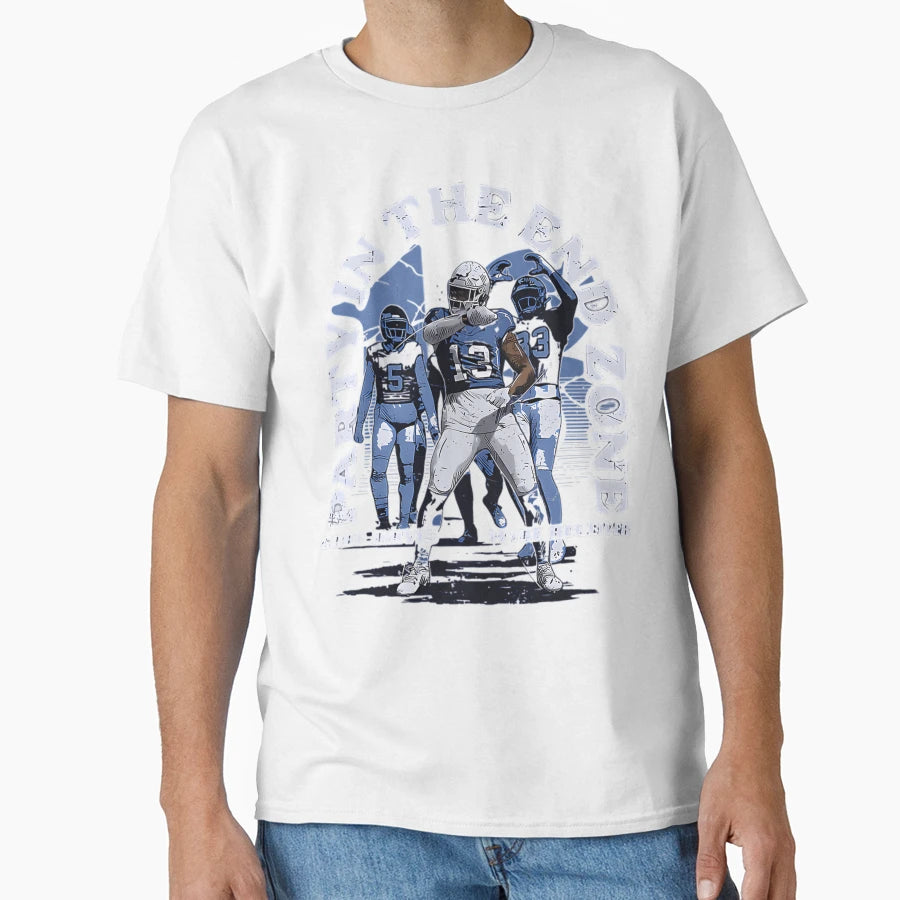 Gabe Davis Buffalo Endzone Party T-Shirt - Aesthetic Graphic Men Women - T-Shirt, Sweatshirt, Hoodie
