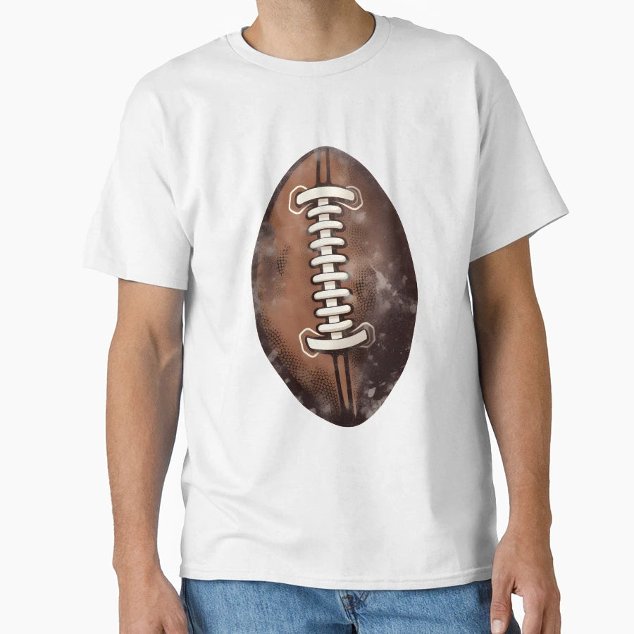 American Football Illustration T-Shirt - Minimalist Print for Adults - T-Shirt, Sweatshirt, Hoodie