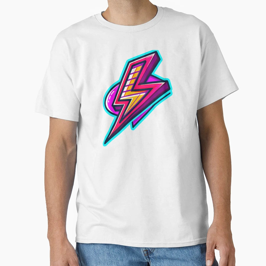 Vibrant Neon Glow Futuristic Aesthetic T-Shirt - Unique Graphic Men Women - T-Shirt, Sweatshirt, Hoodie