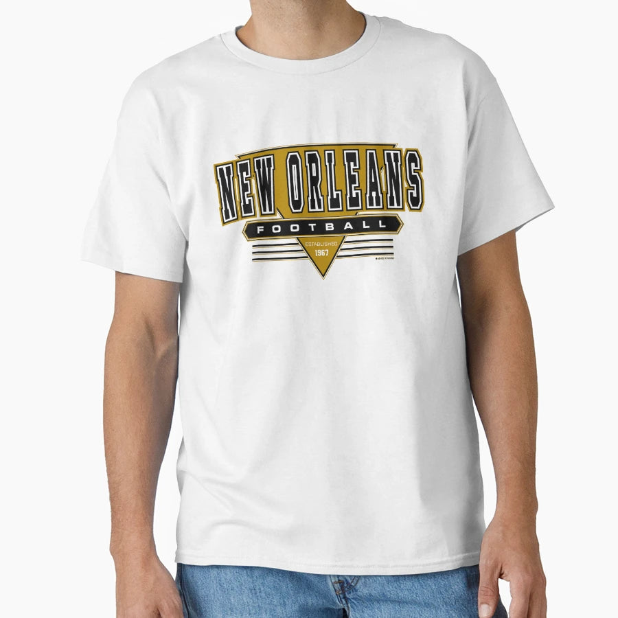 New Orleans Football Saints Inspired T-Shirt - Unique Graphic Men Women - T-Shirt, Sweatshirt, Hoodie