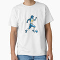 Legendary Number 10 Football Silhouette T-Shirt - Trendy Graphic Men Women - T-Shirt, Sweatshirt, Hoodie