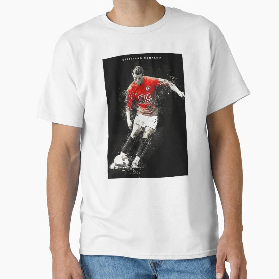 Cristiano Ronaldo Cr7 Skills Manchester T-Shirt - Graphic Print Unisex - T-Shirt, Sweatshirt, Hoodie