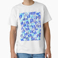 Blue Xoxo T-Shirt - Minimalist Print Unisex - T-Shirt, Sweatshirt, Hoodie