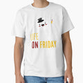 Life Begins Friday T-Shirt - Aesthetic Graphic Men Women - T-Shirt, Sweatshirt, Hoodie