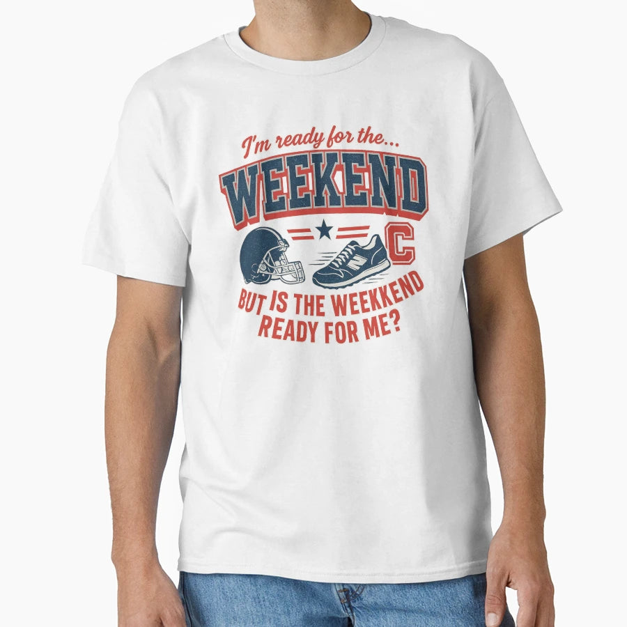 Weekend Champion Varsity Bold Sports T-Shirt - Graphic Print for Adults - T-Shirt, Sweatshirt, Hoodie