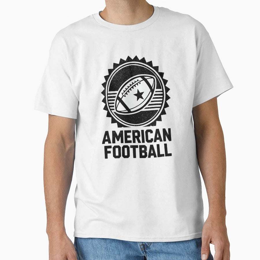 Circular Football Badge T-Shirt - Custom Art Print Unisex - T-Shirt, Sweatshirt, Hoodie