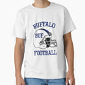 Buffalo Football And T-Shirt - Aesthetic Graphic for Adults - T-Shirt, Sweatshirt, Hoodie