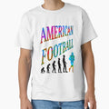American Football T Shirtevolution T-Shirt - Aesthetic Graphic Unisex - T-Shirt, Sweatshirt, Hoodie