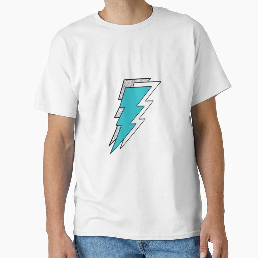 Turquoise Silver Bolt T-Shirt - Custom Art Print for Adults - T-Shirt, Sweatshirt, Hoodie