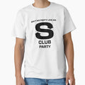 S Club 7 Party Black T-Shirt - Minimalist Print Unisex - T-Shirt, Sweatshirt, Hoodie