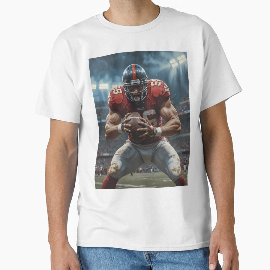 Football Pj Diverse Artistic Expressions T-Shirt - Custom Art Print Unisex - T-Shirt, Sweatshirt, Hoodie