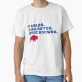 Tabes Tailgates Touchdowns Buffalo T-Shirt - Minimalist Print for Adults - T-Shirt, Sweatshirt, Hoodie