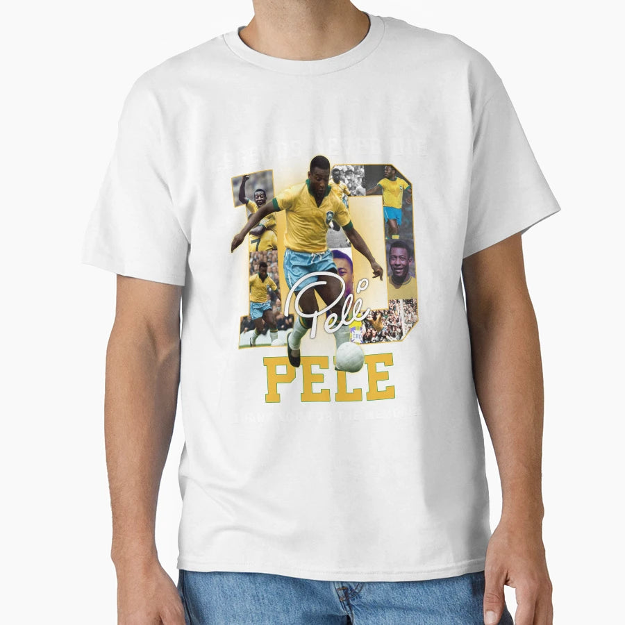 Legends Never Die Pele 10 T-Shirt - Streetwear Style Unisex - T-Shirt, Sweatshirt, Hoodie