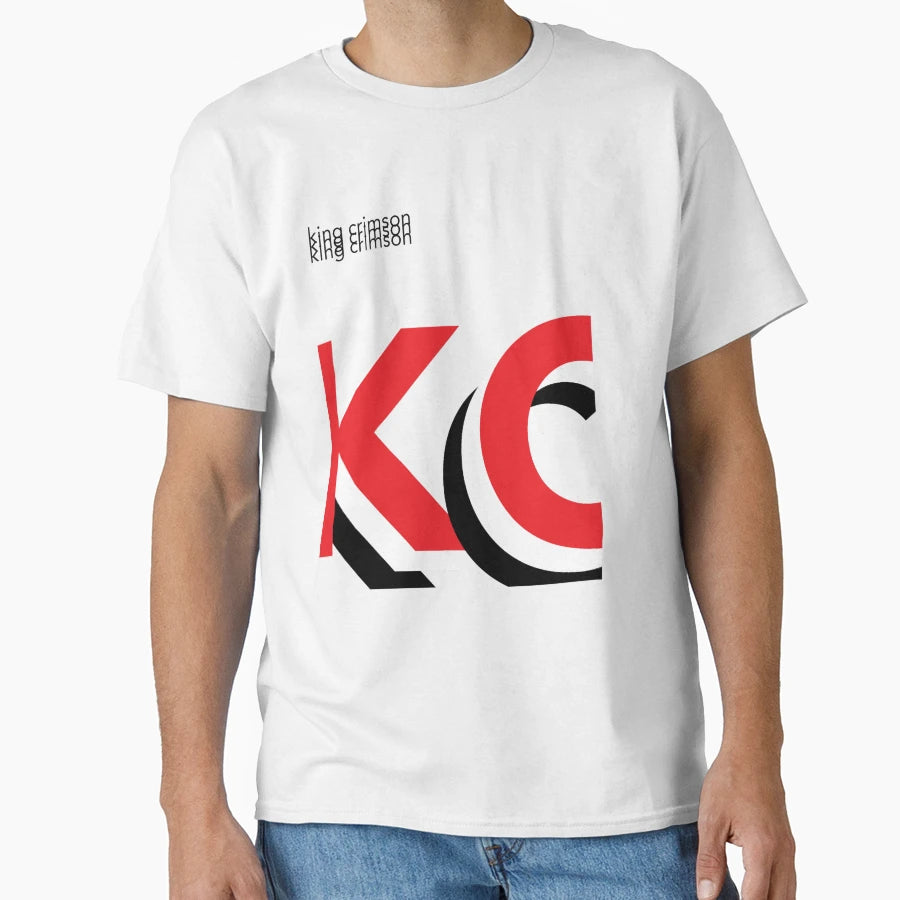King Crimson Modernist Typography T-Shirt - Trendy Graphic Unisex - T-Shirt, Sweatshirt, Hoodie