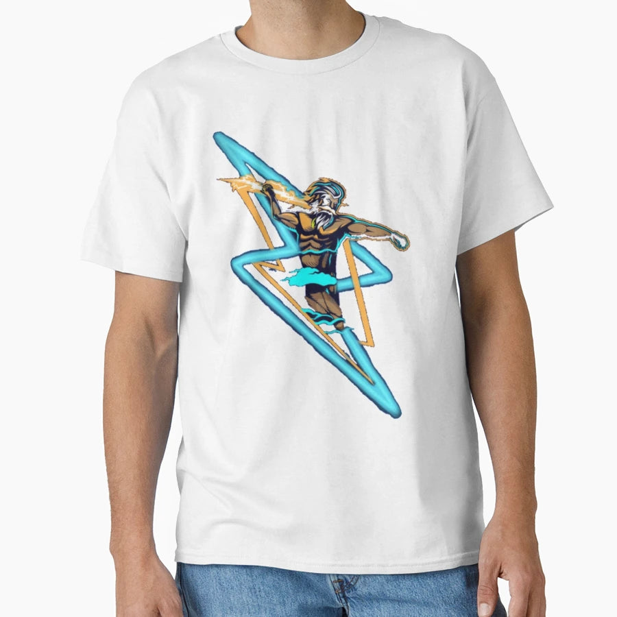 Zeus Lightening T-Shirt - Unique Graphic Men Women - T-Shirt, Sweatshirt, Hoodie