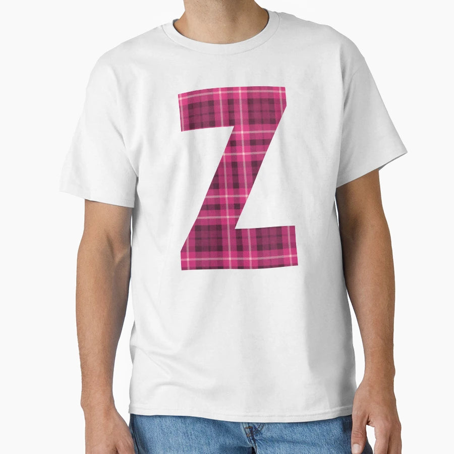 Letter Z Zebra Z T-Shirt - Graphic Print Unisex - T-Shirt, Sweatshirt, Hoodie