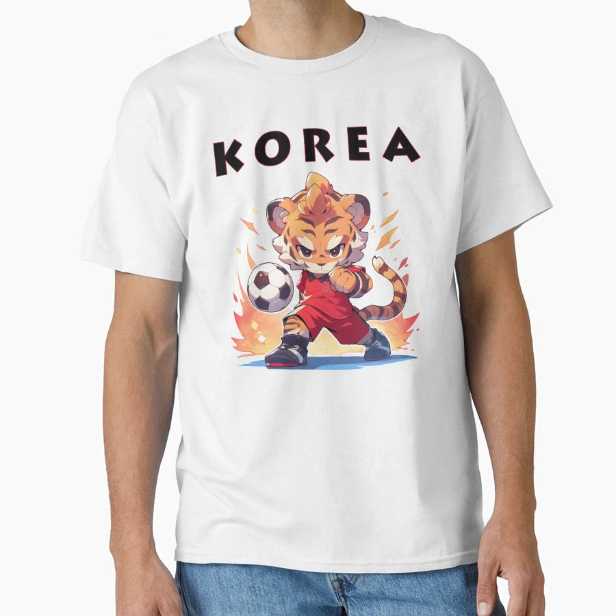 Korea Football Soccer T-Shirt - Casual Everyday Wear Unisex - T-Shirt, Sweatshirt, Hoodie