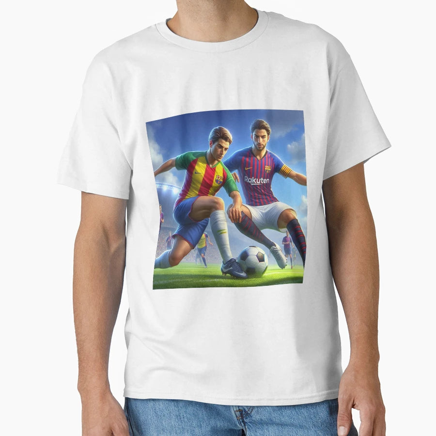 Soccer T-Shirt - Custom Art Print Men Women - T-Shirt, Sweatshirt, Hoodie