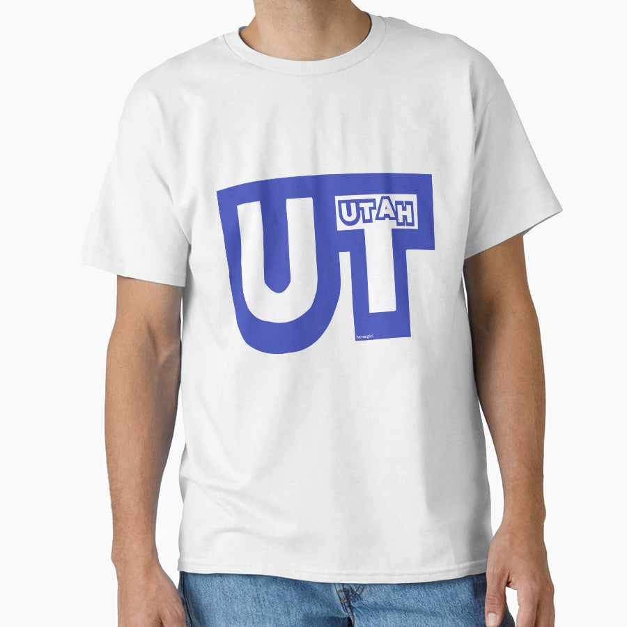 Abbreviated Utah T-Shirt - Streetwear Style Men Women - T-Shirt, Sweatshirt, Hoodie