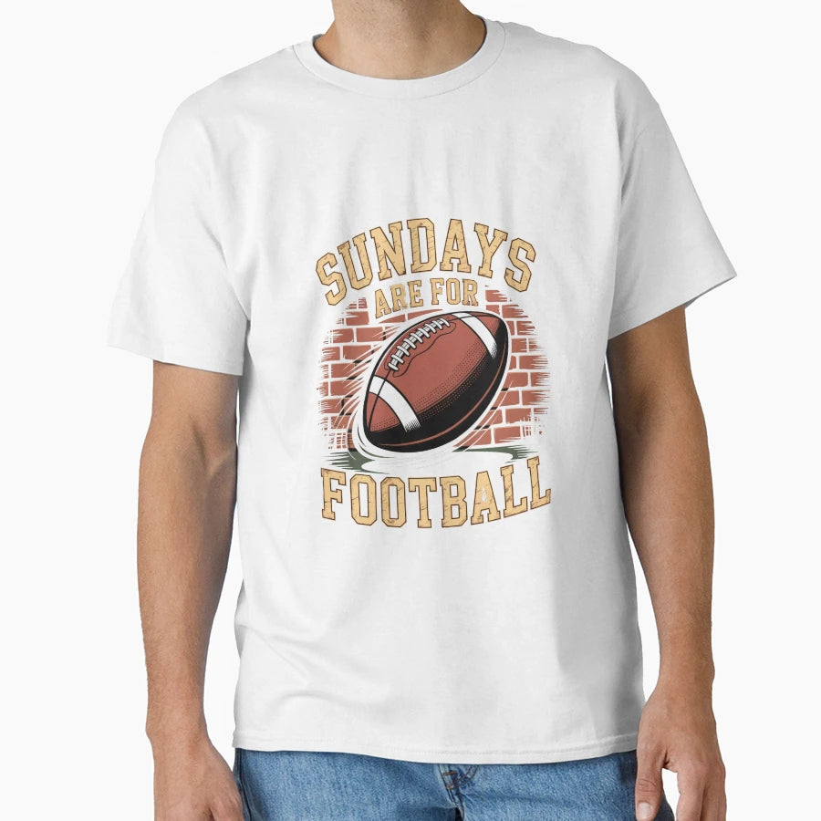 Sundays Are Football Gridiron T-Shirt - Unique Graphic Men Women - T-Shirt, Sweatshirt, Hoodie