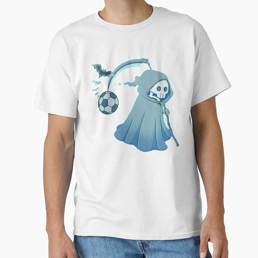 Halloween Soccer Ball T-Shirt - Novelty Apparel for Adults - T-Shirt, Sweatshirt, Hoodie