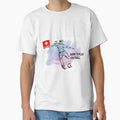 Swiss Football Player Kicking T-Shirt - Casual Everyday Wear Unisex - T-Shirt, Sweatshirt, Hoodie