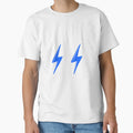Blue Lightning T-Shirt - Streetwear Style Men Women - T-Shirt, Sweatshirt, Hoodie