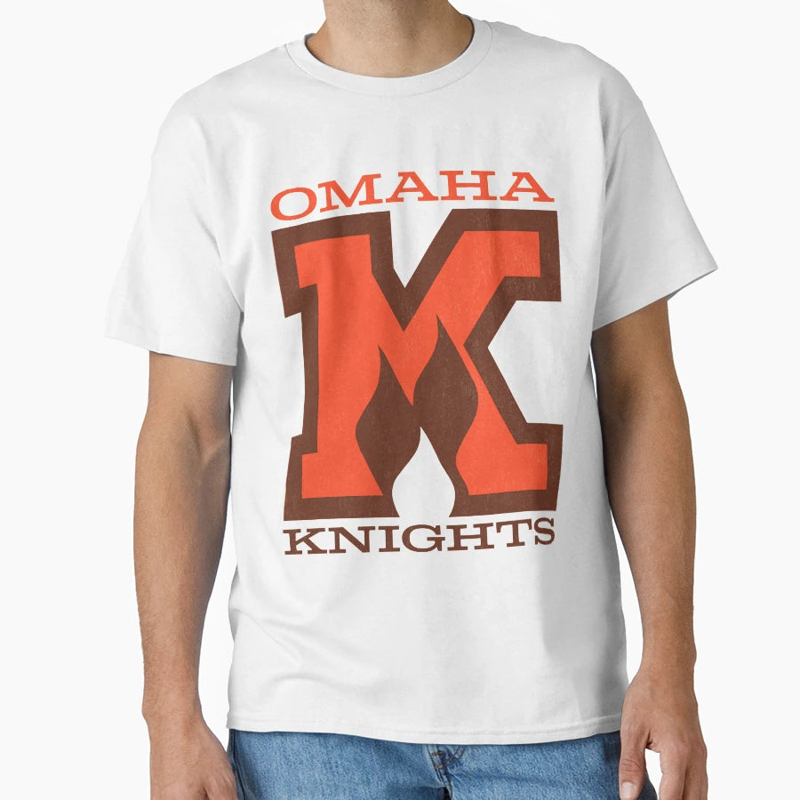 Defunct Omaha Knights Hockey T-Shirt - Trendy Graphic Men Women - T-Shirt, Sweatshirt, Hoodie