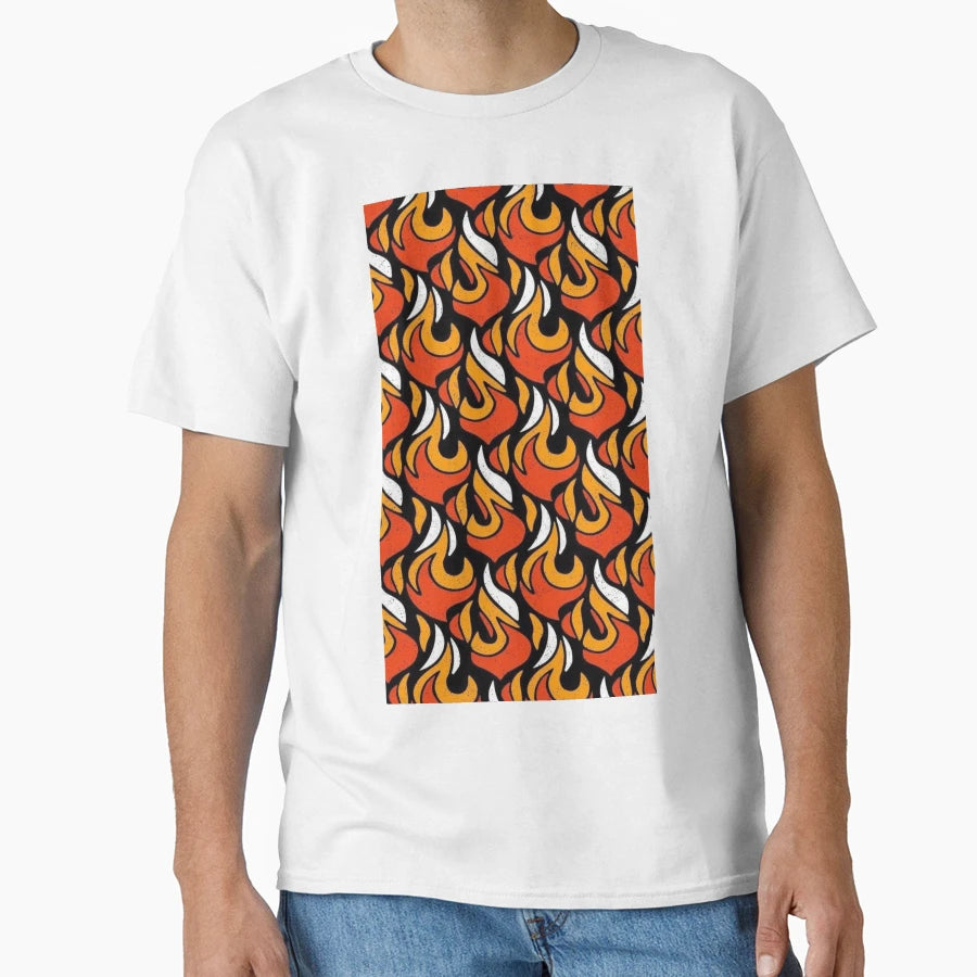 Fire T-Shirt - Casual Everyday Wear for Adults - T-Shirt, Sweatshirt, Hoodie