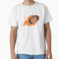 American Football Fire T-Shirt - Trendy Graphic Unisex - T-Shirt, Sweatshirt, Hoodie