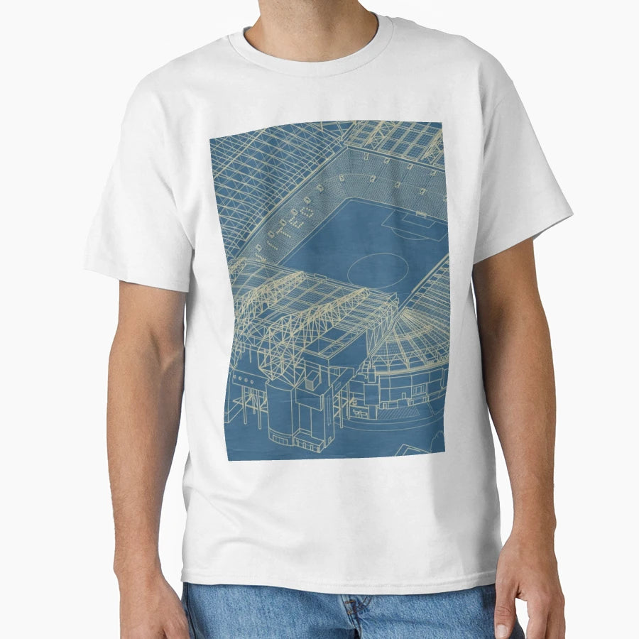 Old Trafford T-Shirt - Custom Art Print for Adults - T-Shirt, Sweatshirt, Hoodie