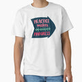Practice Makes Progress T-Shirt - Minimalist Print Men Women - T-Shirt, Sweatshirt, Hoodie