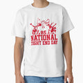 National Tight End Day T-Shirt - Custom Art Print Men Women - T-Shirt, Sweatshirt, Hoodie