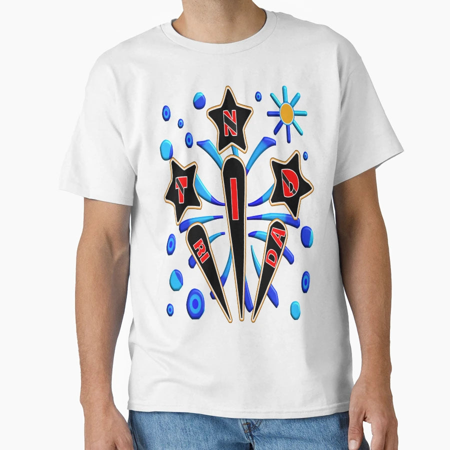 Trinidad Lover Fantastic Fireworks T-Shirt - Custom Art Print Men Women - T-Shirt, Sweatshirt, Hoodie