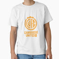 Cambridge United New Badge T-Shirt - Casual Everyday Wear Men Women - T-Shirt, Sweatshirt, Hoodie