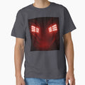 Red Stadium Lights Hype Tunnel T-Shirt - Minimalist Print for Adults - T-Shirt, Sweatshirt, Hoodie