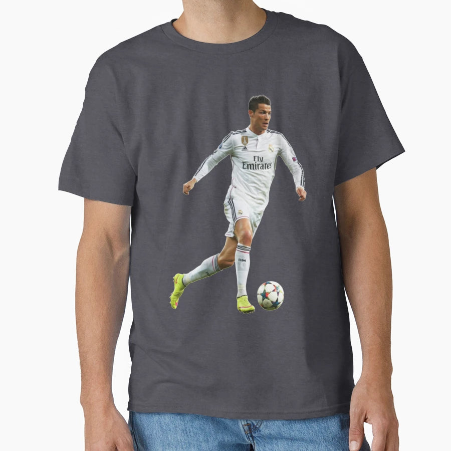 Cristiano Ronaldo Mbappe Gift T-Shirt - Custom Art Print for Adults - T-Shirt, Sweatshirt, Hoodie