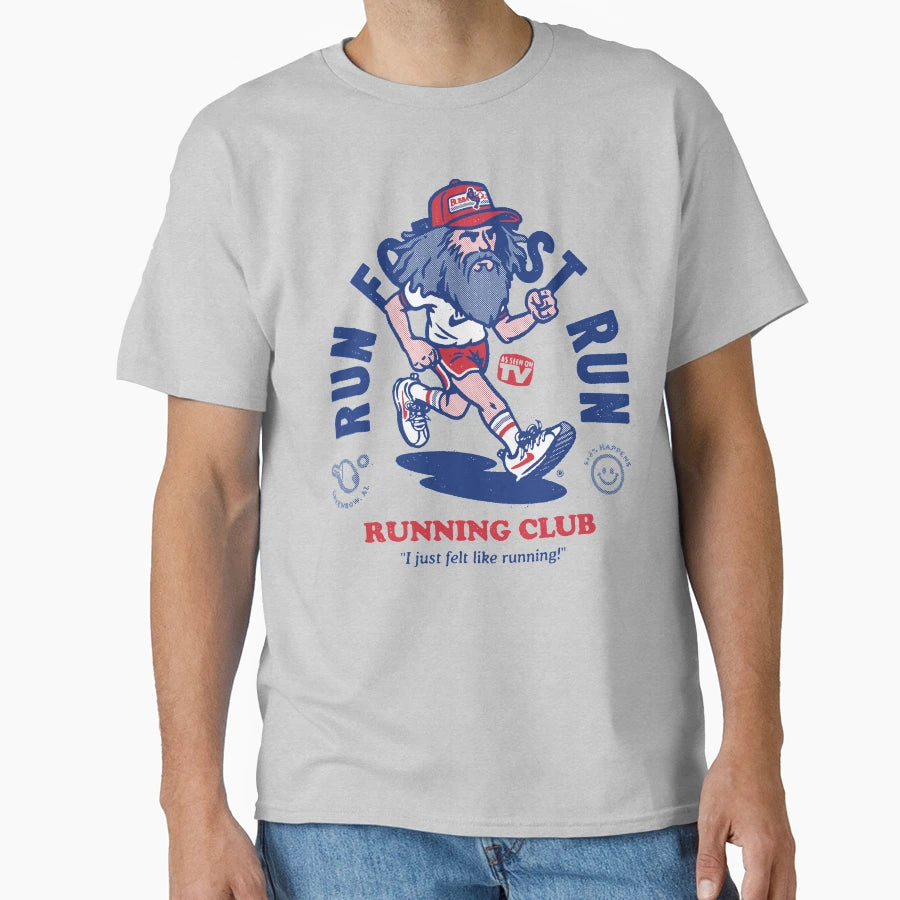 Running Club T-Shirt - Fun Novelty Design for Adults - T-Shirt, Sweatshirt, Hoodie