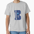 Navy Blue Brandeis Logo T-Shirt - Novelty Apparel Unisex - T-Shirt, Sweatshirt, Hoodie